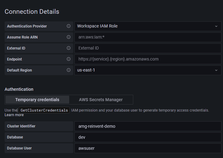 Grafana Redshift Integration: Temporary Credentials | Hevo Data